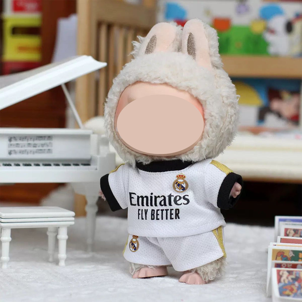 【YIWU&BUBU】bubu Baby Clothes Football Jersey Real Madrid Two-Piece Set Second Generation Stylish Trendy Football Jersey
