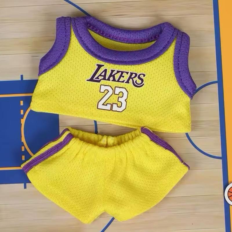 【YIWU&BUBU】bubu (Only Selling Clothes) 17cm First Second Generation bubu Basketball Clothes Cute Doll