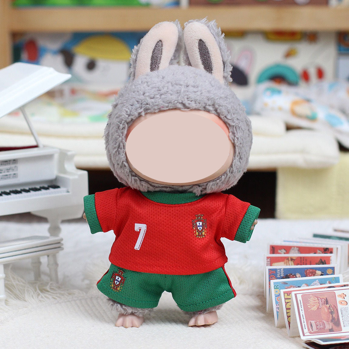 【YIWU&BUBU】bubu Baby Clothes Football Jersey Real Madrid Two-Piece Set Second Generation Stylish Trendy Football Jersey