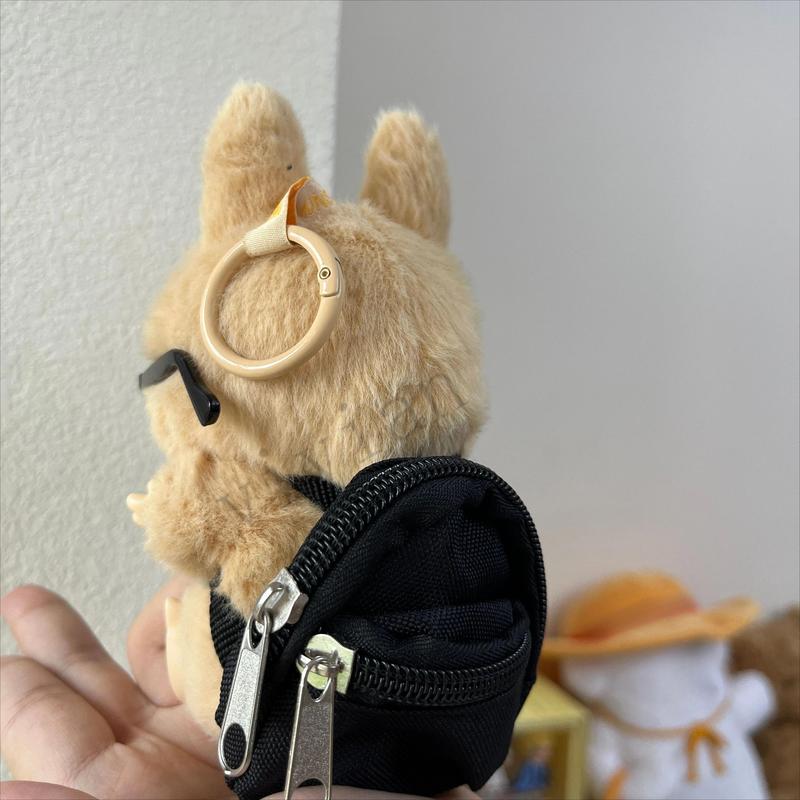 【YIWU&BUBU】Mini Doll'S Clothes Outfit Accessories for Ropa bubu Idol 10Cm Cotton Doll 1/6 BJD Canva Backpack Glasses Hat Clothing Gift