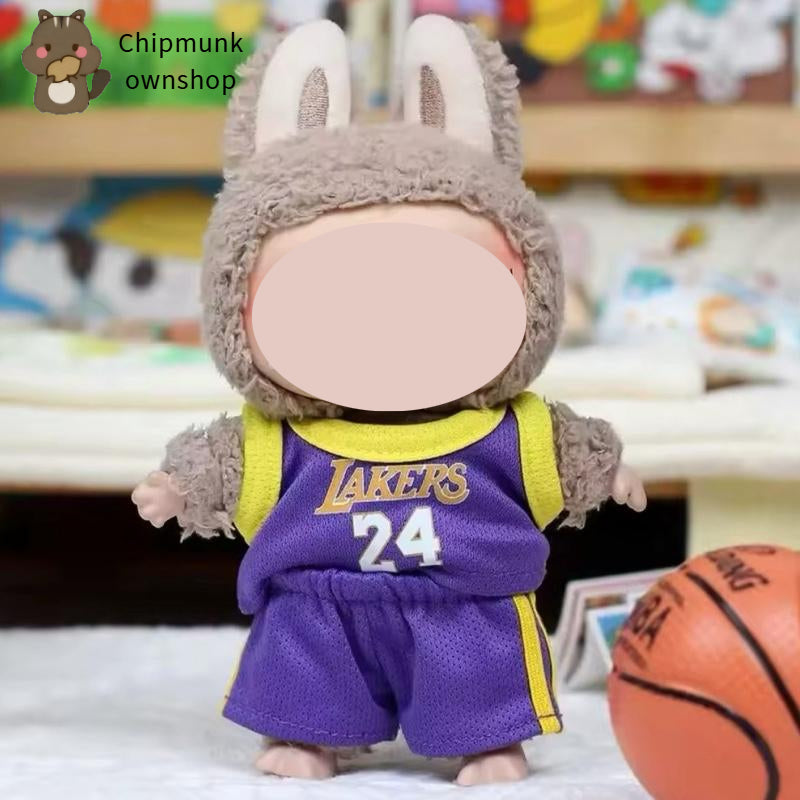 【YIWU&BUBU】bubu (Only Selling Clothes) 17cm First Second Generation bubu Basketball Clothes Cute Doll