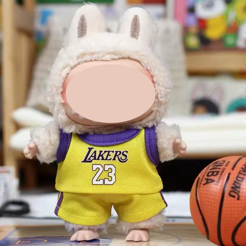 【YIWU&BUBU】bubu (Only Selling Clothes) 17cm First Second Generation bubu Basketball Clothes Cute Doll