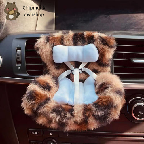 【YIWU&BUBU】bu safety seat car decoration cute travel companion air outlet pendant