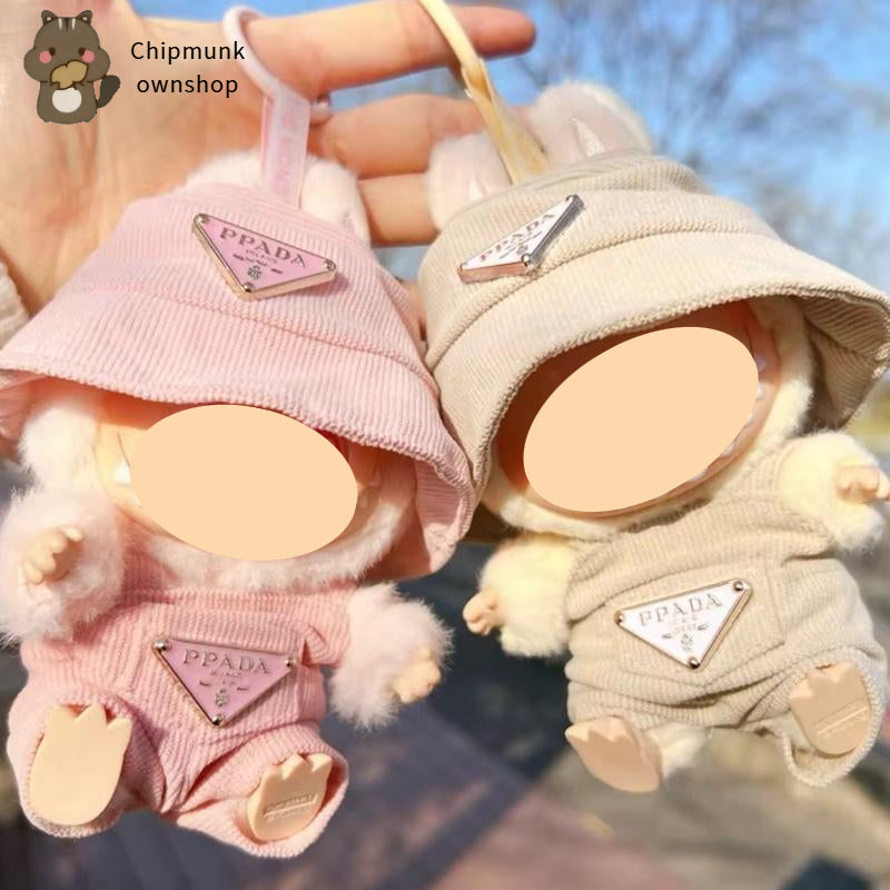【YIWU&BUBU】New Corduroy (Clothes Only) For bubu Doll Clothing Set Hat 17cm Clothes Shoes Doll DIY Accessories Training Sitting Party Games Toys Gifts