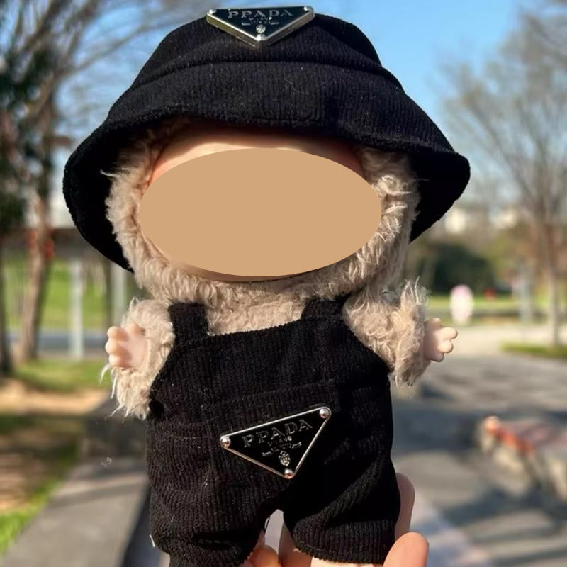 【YIWU&BUBU】New Corduroy (Clothes Only) For bubu Doll Clothing Set Hat 17cm Clothes Shoes Doll DIY Accessories Training Sitting Party Games Toys Gifts