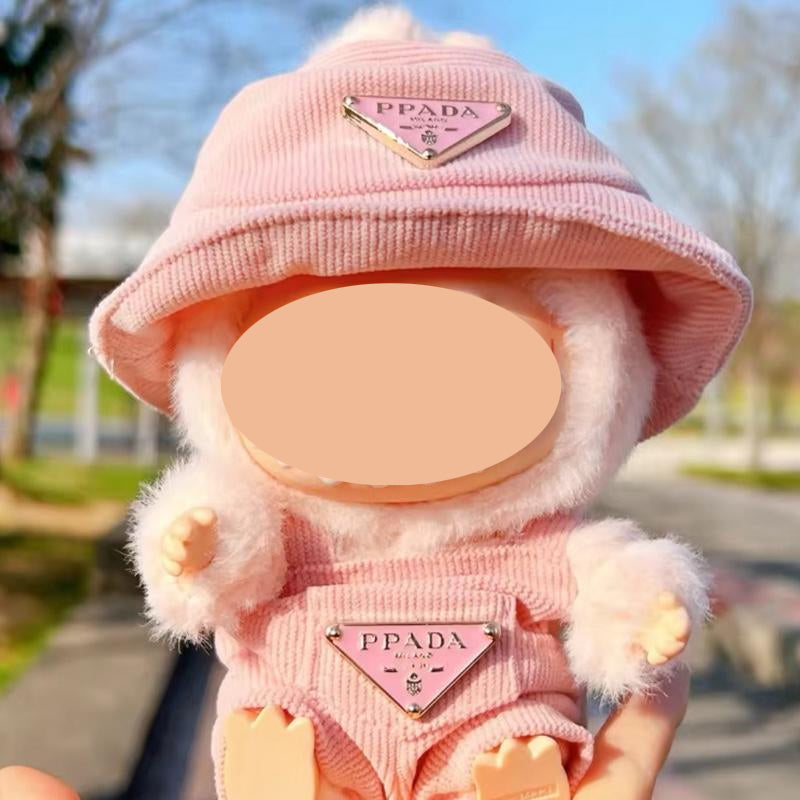 【YIWU&BUBU】New Corduroy (Clothes Only) For bubu Doll Clothing Set Hat 17cm Clothes Shoes Doll DIY Accessories Training Sitting Party Games Toys Gifts